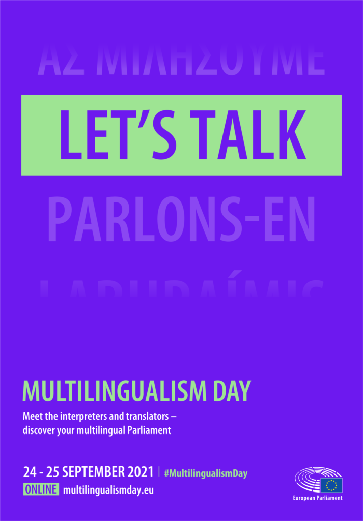 Affiche Journée du multilinguisme